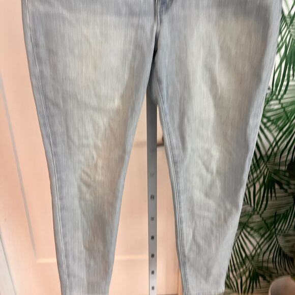 Madewell 9" Mid-Rise Skinny Crop Jeans in Coolmax® Denim Edition Size 30 - Picture 5 of 14